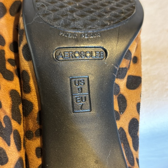 Aerosols leopard print pumps - Picture 3 of 4